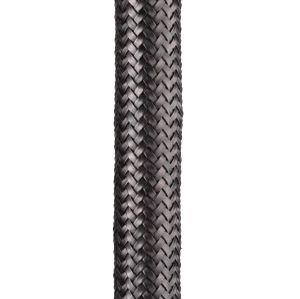 Sample - 6 Inch - Tubular Large Black Herringbone