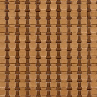 Woven Natural/Maple Railroad:54in Width