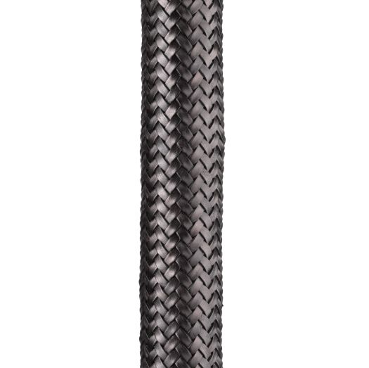 Sample - 6 Inch - Tubular Small Black Herringbone