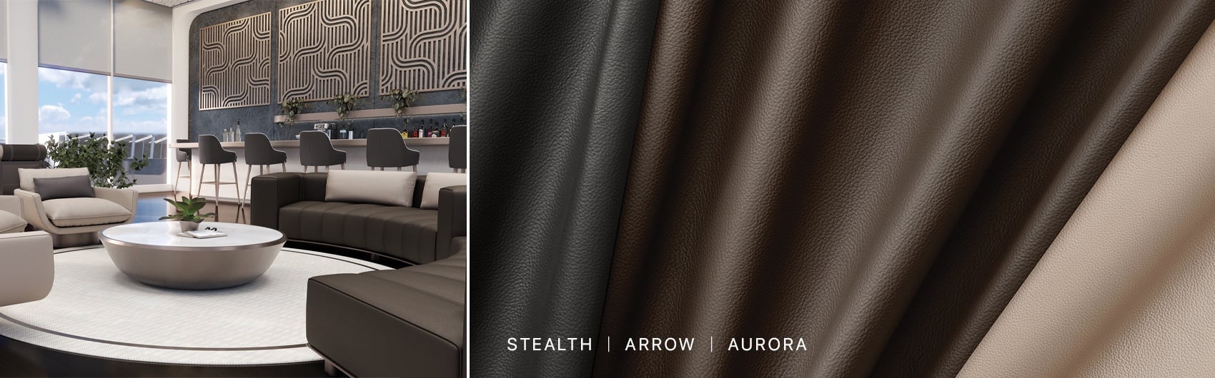 Airport Lounge: Cielo Stealth, Arrow, Aurora